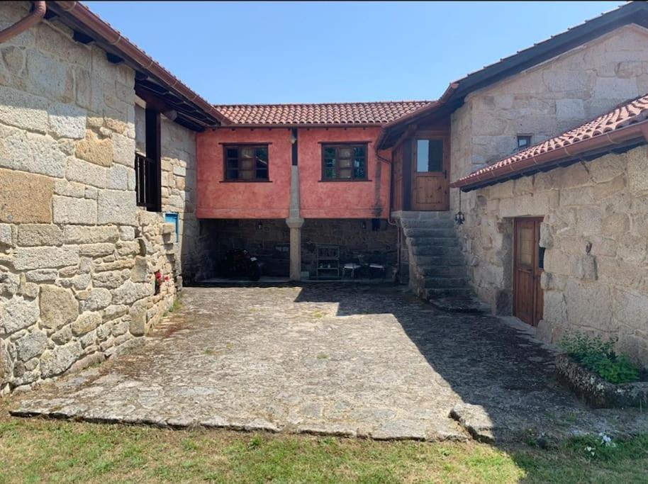 Casa De Campo Con Piscina, Entera O Por Habitaciones Amoeiro Exterior photo