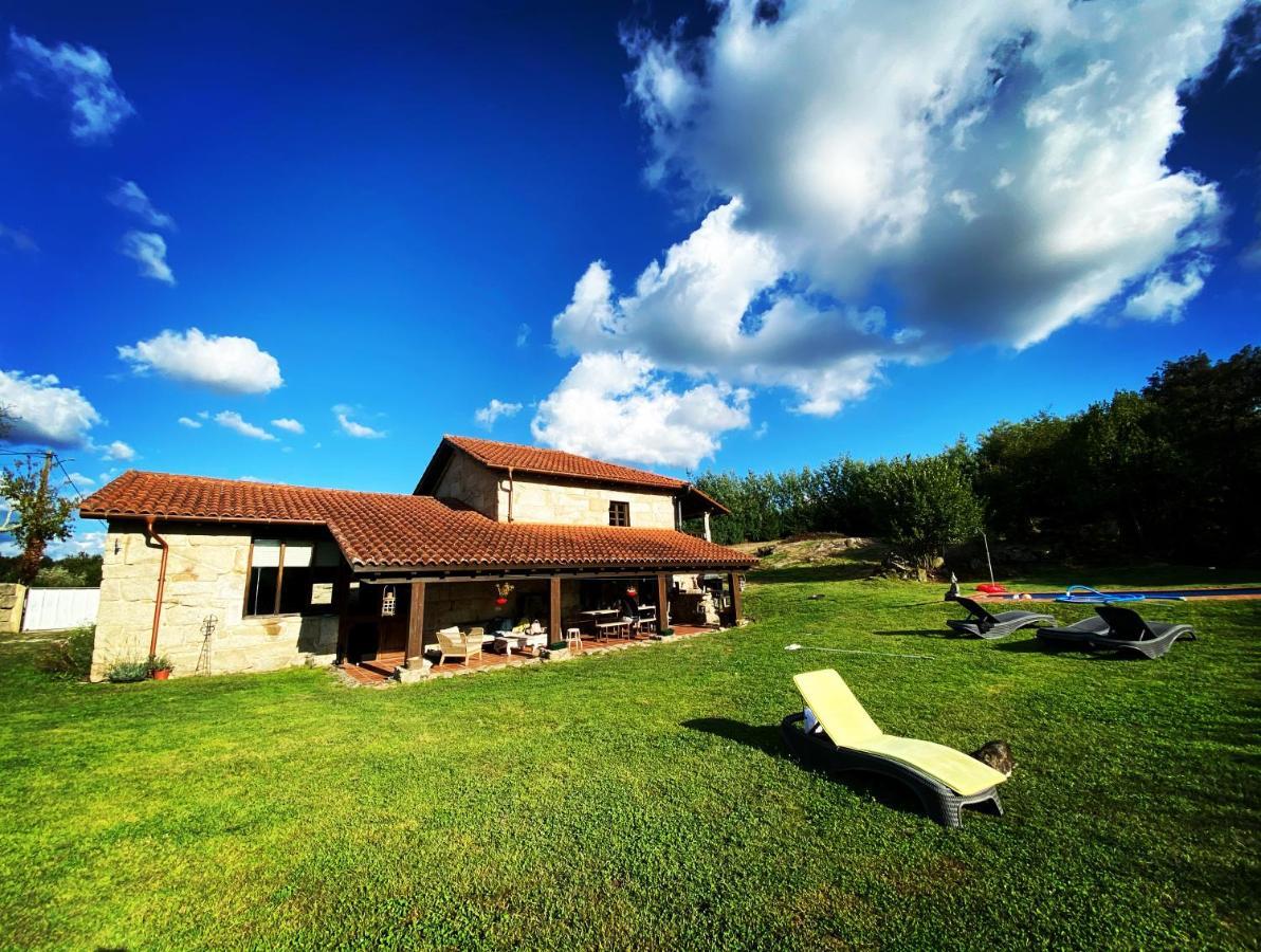 Casa De Campo Con Piscina, Entera O Por Habitaciones Amoeiro Exterior photo